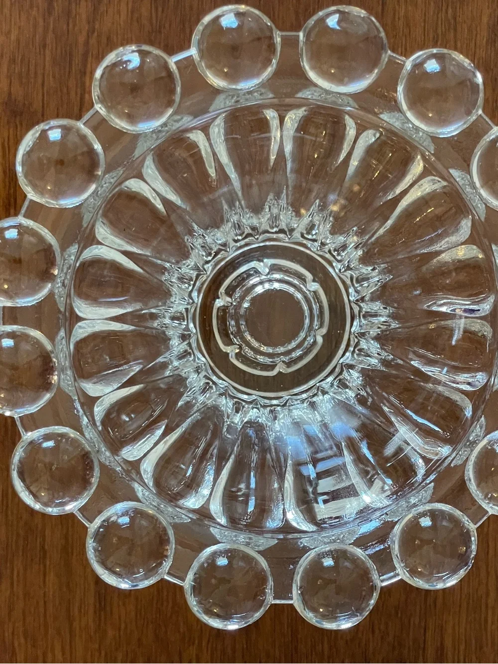 Vintage Candle Holders Anchor Hocking Berwick Boopie Glass  Set of 2